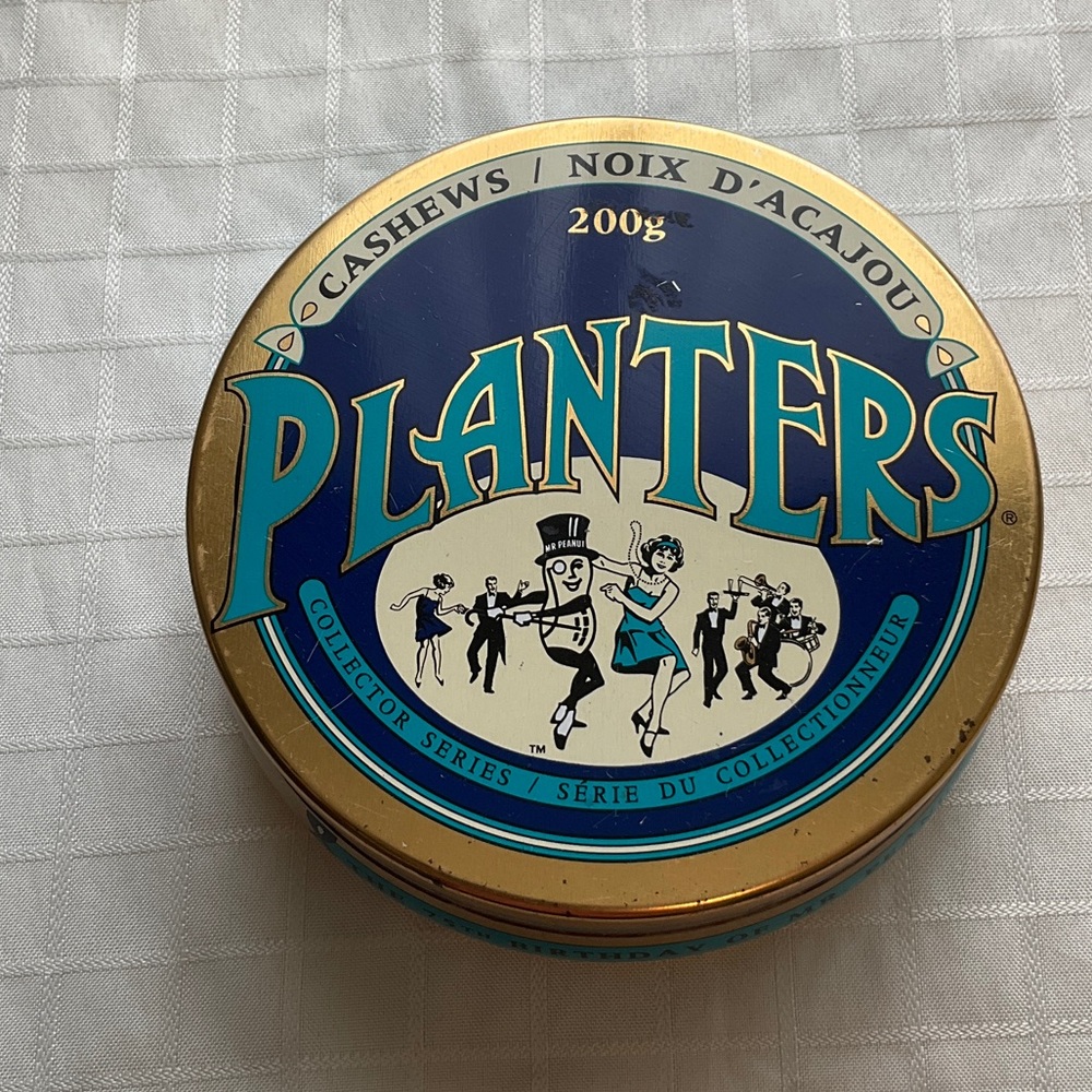 Planters Collector Series Tin